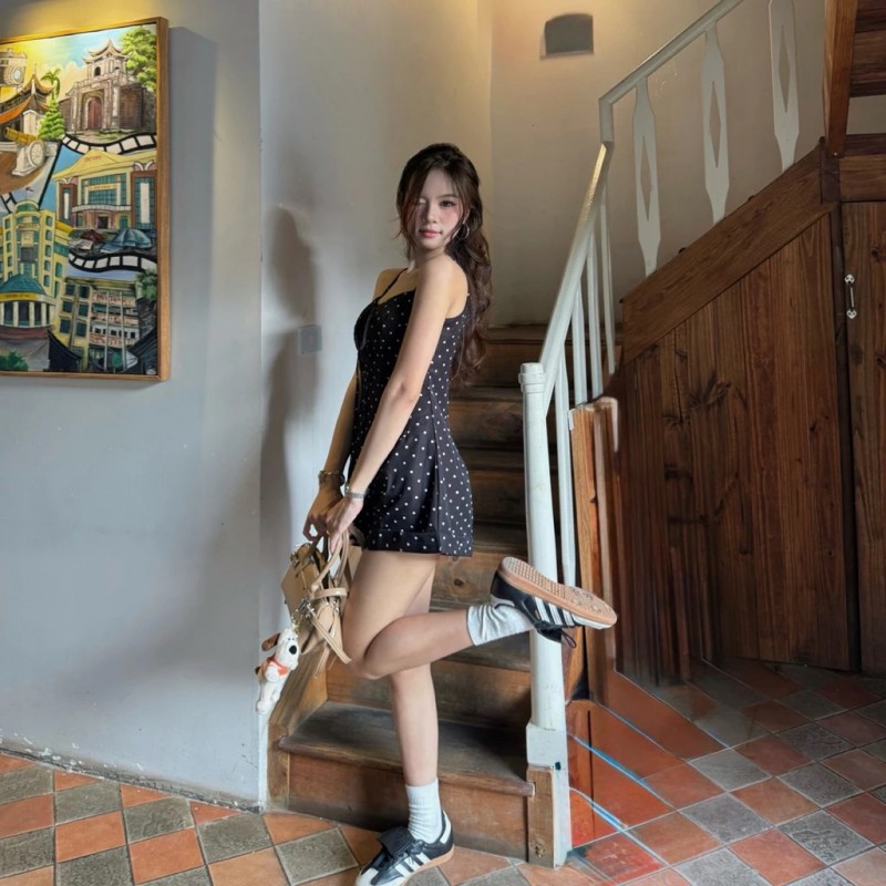 Jolie Polka Dot Jumpsuits