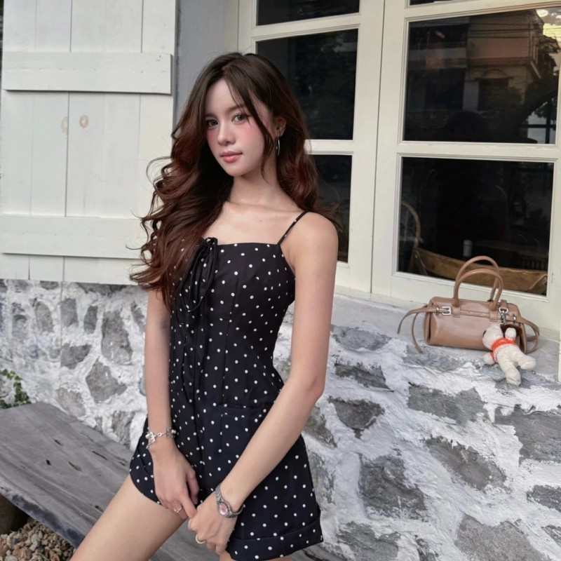 Jolie Polka Dot Jumpsuits